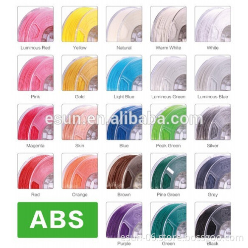 ESUN 3mm abs filament for 3D priner